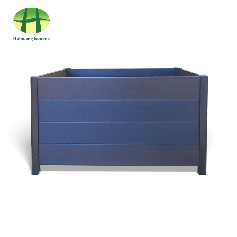 Friotaíocht aimsire lasmuigh bosca plandálaí bambú adhmaid ilchodach