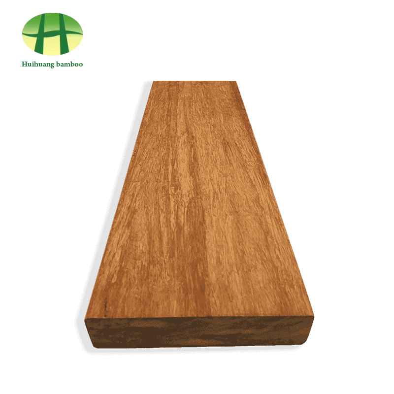 Bord cobhsaí bambú trom nádúrtha lasmuigh