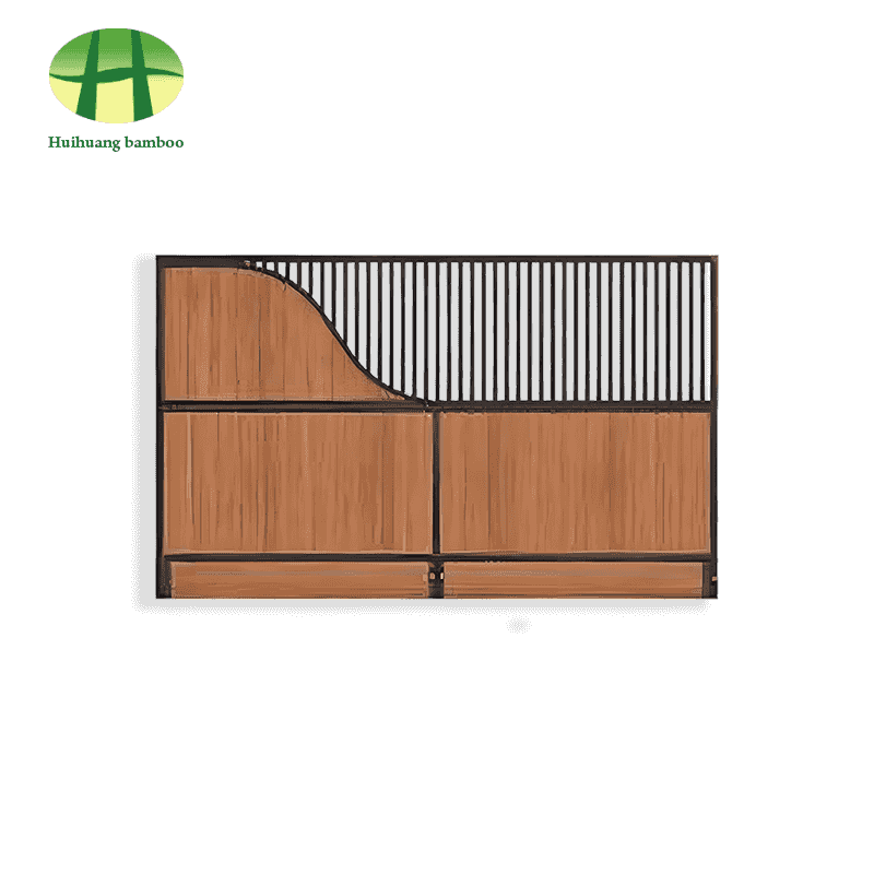 Bord cobhsaí bambú trom nádúrtha lasmuigh