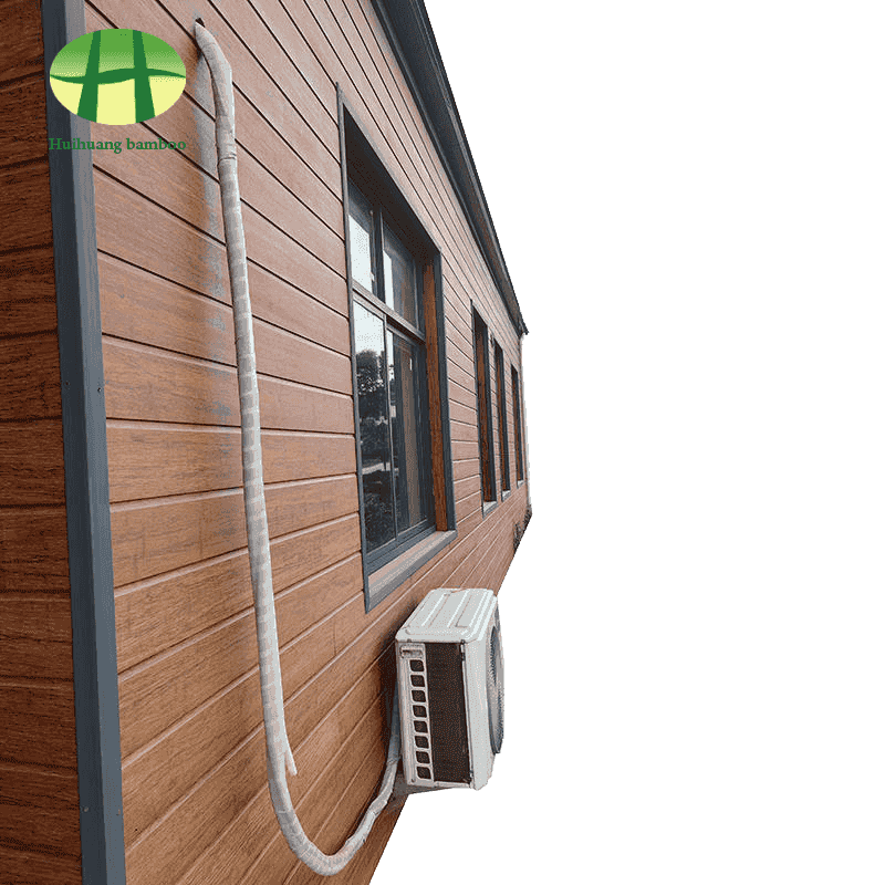 Painéil balla bambú trom cothrománach lasmuigh