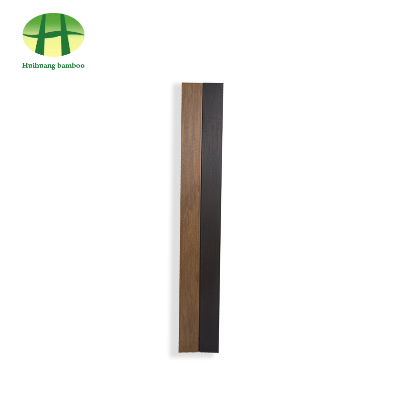 Flooring bambú trom snasta dath carbónaithe
